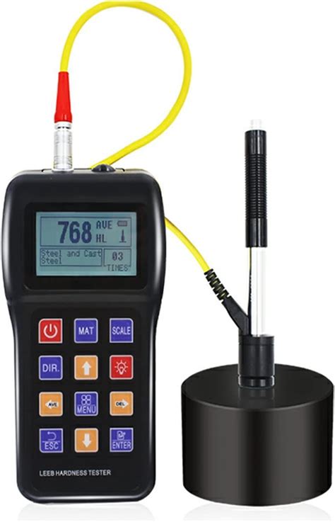 leeb hardness tester accuracy|portable hardness tester for steel.